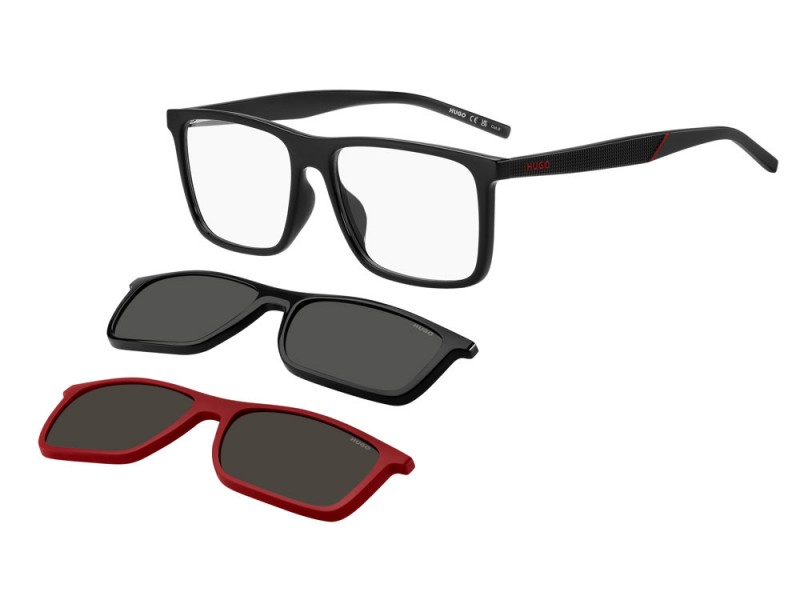 Black Red Transparent