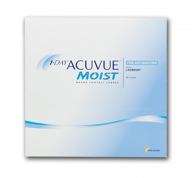 1 Day Acuvue Moist for Astigmatism 90 pk